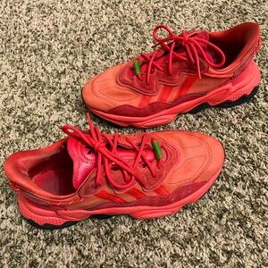 Adidas Ozweego HI Light Red size 10.5 used no box